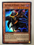 Yugioh The Agent of Entropy - Uranus PRIO-ENDE3 Super Rare Limited Edition NM