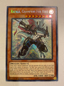 Yugioh Rafale, Champion Fur Hire  DASA-EN023 Secret Rare 1st Edition Near Mint