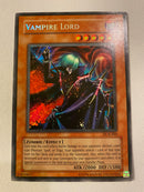 Yugioh Vampire Lord  DCR-000 Unlimited Secret Rare Near Mint