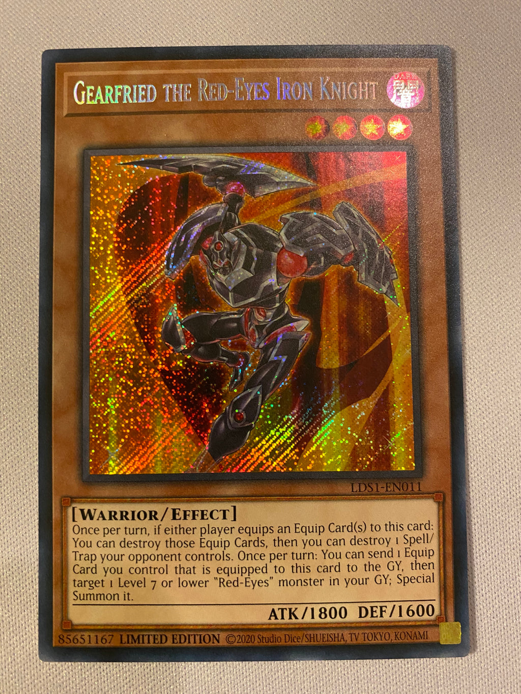 yugioh gearfried cards Yu-Gi-Oh! Gearfried The Iron Knight SD5-EN005 AllRoleplaying.com