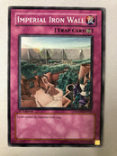 Yugioh Imperial Iron Wall SDZW-EN032 Common 1st Edition NM