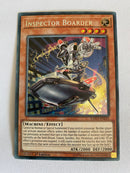 Yugioh Inspector Boarder EXFO-EN035 1st Edition Secret Rare Near Mint