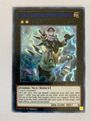 Yugioh Number 45: Crumble Logos the Prophet of Demolition DLCS-EN119 Blue Ultra NM