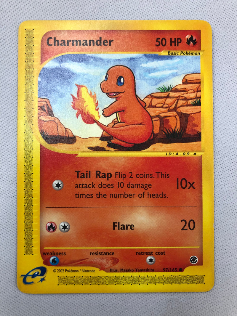 Charmander 97/165 Expedition Common Pokemon Card Near Mint
