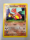 Charmeleon 24/102 Uncommon Base Set Pokemon Card Near Mint