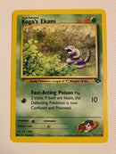 Koga’s Ekans 77/132 Pokemon Card Near Mint