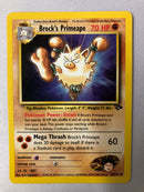 Brock's Primeape 35/132 Gym Challenge Uncommon Pokemon Card NM