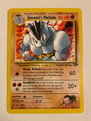 Giovanni’s Machoke 42/132 Pokémon TCG Gym Challenge Near Mint
