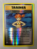 Misty's Determination 80/108 XY Evolutions Reverse Holo Uncommon Pokemon Card NM