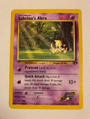 Sabrinas Abra 94/132 Common Gym Challenge Pokemon Card Naer Mint