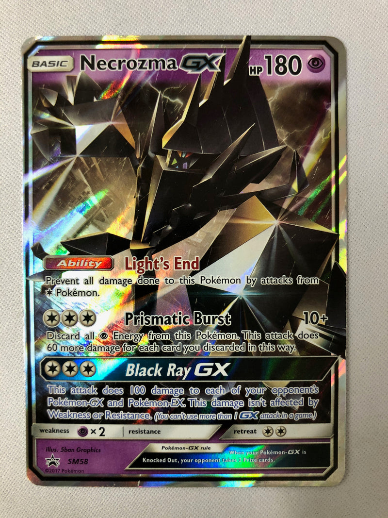 Necrozma GX SM58 S&M Black Star Promo Pokemon Card NM