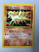 Blaine's Ponyta 63/132 Gym Heroes Common Pokemon Card NM