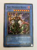 Yugioh The Masked Beast  DL2-001 Super Rare Limited Edition Near Mint