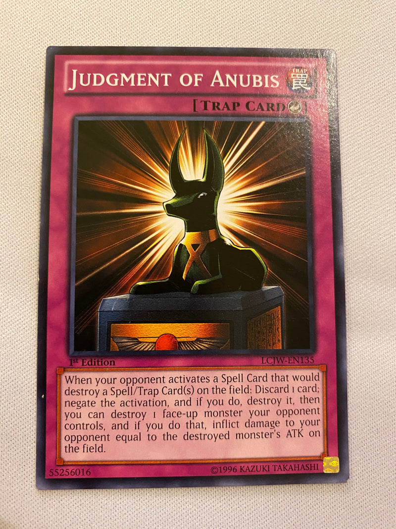 Yugioh Judgment of Anubis  LCJW-EN135 1st Edition  Common NM