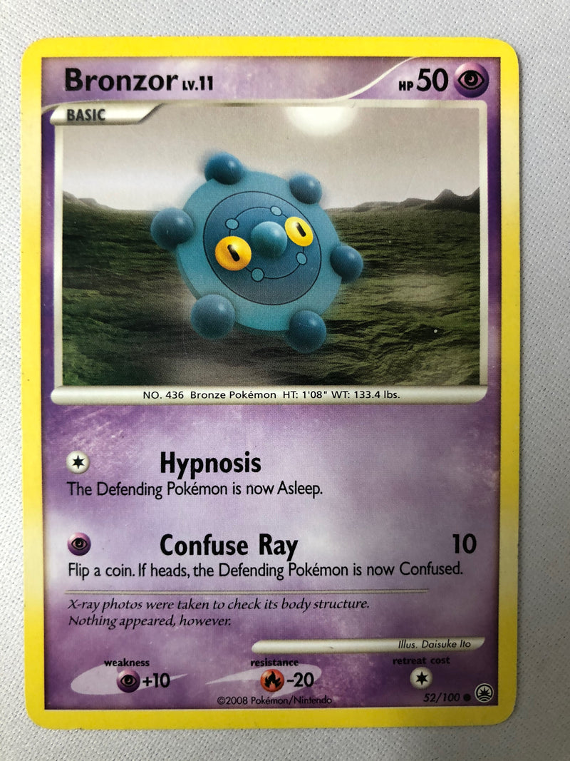 Bronzor LV.11 52/100 Majestic Dawn Common Pokemon Card NM