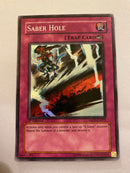 Yugioh Saber Hole ABPF-EN073 Super Rare 1st Edition Near Mint