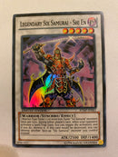 Yugioh Legendary Six Samurai - Shi En RYMP-ENSE1  Super Rare NM