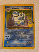 Blastoise 2/102 Holo Rare 25th Anniversary Pokémon Card Near Mint