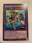 Yugioh Ritual Beast Ulti-Pettlephin THSF-EN029 Secret Rare  Unlimited NM