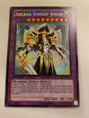 Yugioh Arcana Knight Joker LCYW-EN051 Secret Rare 1st Edition Near Mint