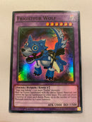 Yugioh Frightfur Wolf  FUEN-EN021 Super Rare 1st Edition NM