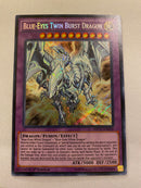Yugioh Blue-Eyes Twin Burst Dragon  MP17-EN056 1st Edition  Secret Rare NM