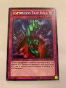 Yugioh Bottomless Trap Hole  LCJW-EN078  Secret Rare 1st Edition Near Mint