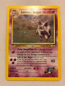 Sabrina's Gengar 14/132 Holo Rare Gym Heroes Pokemon Card Near Mint