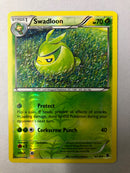 Swadloon 6/119 XY Phantom Forces Uncommon Reverse Holo Pokemon Card NM