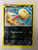 Scraggy 66/111 Furious Fists Common Reverse Holo Pokemon Card NM