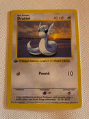 Dratini  26/102 1st Edition  Pokemon Card Base Set Near Mint