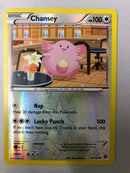 Chansey 80/119 Phantom Forces Common Reverse Holo Pokemon Card NM