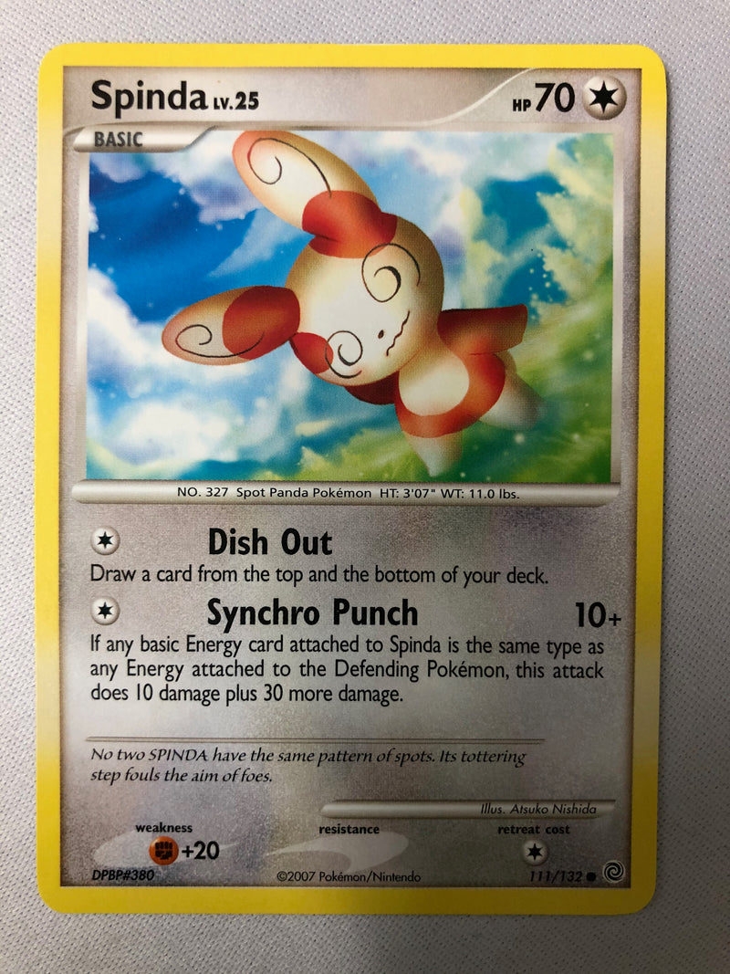 Spinda LV.25 111/132 Secret Wonders Common Non Holo Pokemon Card NM