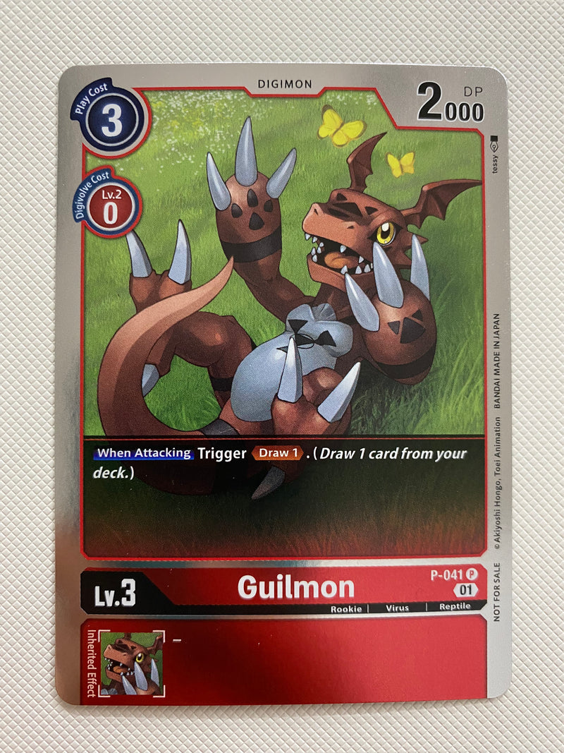 Digimon TCG Guilmon  P-041 Rare Near Mint