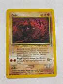 Onix  69/111 Neo Genesis Pokemon Card  Near Mint
