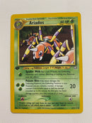 Ariados 27/111 Pokemon Card Neo Genesis 1st Edition Uncommon Near Mint