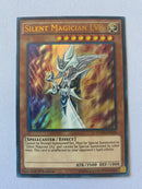 Yugioh! Silent Magician LV8 YGLD-ENC04 1st Edition Ultra Rare Near Mint