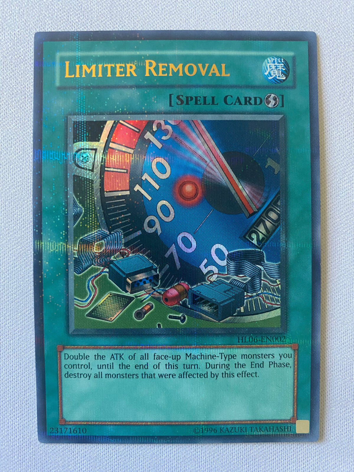 Yugioh Limiter Removal HL06-EN002 Ultra Parallel Rare Near Mint