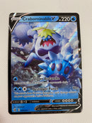 Crabominable V  076/264 Rare Holo Card Pokemon Card Near Mint