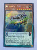 Yugioh  Qliphort Disk  MP15  1st Edition  Secret Rare Near Mint