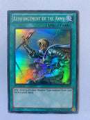 Yugioh Reinforcement of the Army LCYW-EN173 Super Rare 1st Edition Near Mint