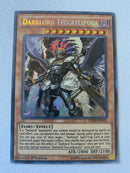 Yugioh Darklord Tezcatlipoca DESO-EN031 Secret Rare 1st Edition Near Mint