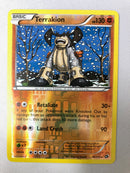 Terrakion 84/113 Legendary Treasures Rare Reverse Holo Pokemon Card Near Mint