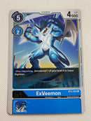 Digimon TCG ExVeemon  BT3-025 Rare Near Mint