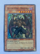 Yugioh Destiny Hero - Malicious  DLG1-EN108 -Super Rare Unlimited NM