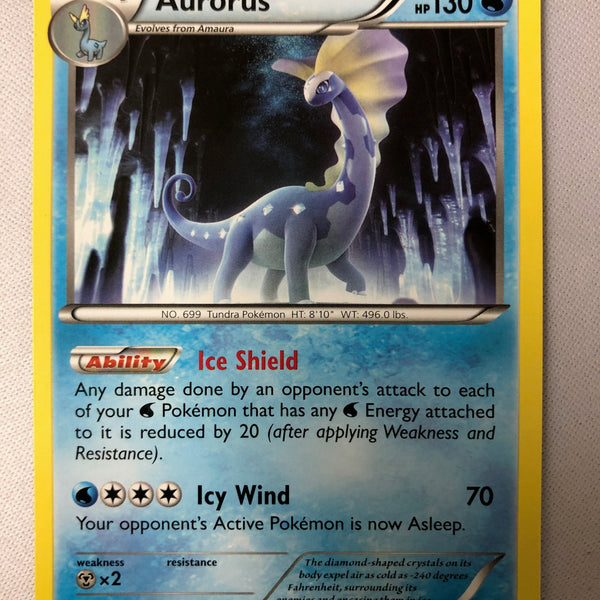 Aurorus 26/111 XY Furious Fists Rare Non-Holo Pokemon Card NM