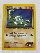 Brock's Geodude 68/132 Common  Pokemon Card Near Mint