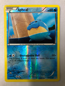 Spheal 29/124 Dragons Exalted Common Reverse Holo Pokemon Card NM
