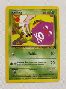 Koffing 58/82 Team Rocket Pokemon Card Wizards Near Mint