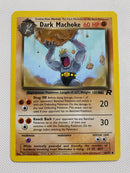Dark Machoke 40/82 Team Rocket Pokémon Card Near Mint